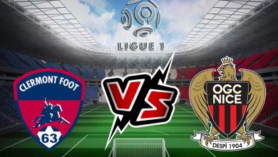 نيس و كليرمون فوت بث مباشر