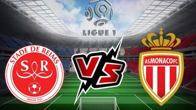موناكو و ستاد ريمس بث مباشر