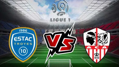 تروا و اجاكسيو بث مباشر