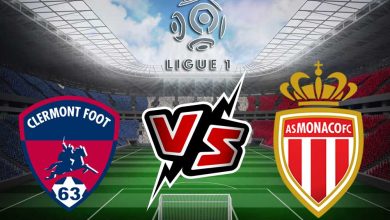 موناكو و كليرمون فوت 63 بث مباشر
