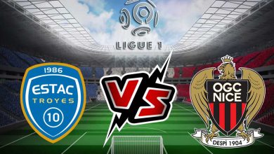 نيس و تروا بث مباشر