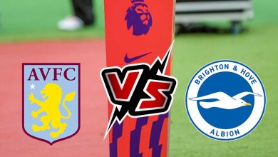 أستون فيلا و برايتون بث مباشر