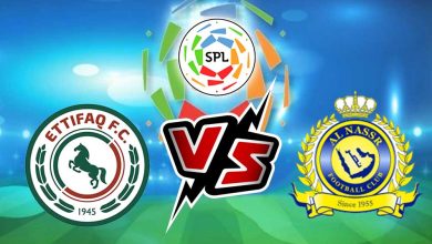 النصر و الاتفاق بث مباشر